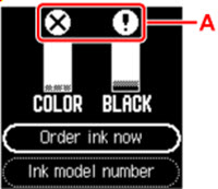 Check the Ink Status - TS6520
