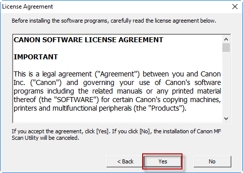 Canon Knowledge Base Downloading And Installing The Canon Mf Scan Utility