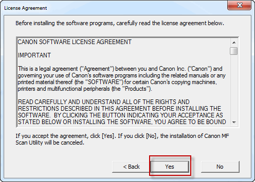 canon mf scan utility windows 10 not working
