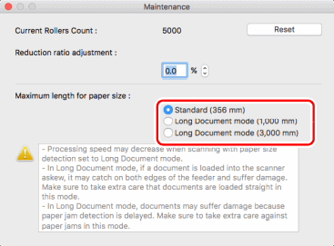 Select the appropriate length for your document.