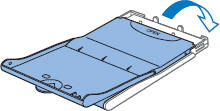 Image shows Inner cover closed and out cover open