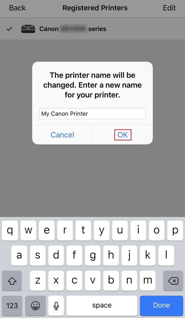 Wireless Connection with PRINT Inkjet / SELPHY App on an iOS Device