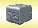 Image of printer with yellow background