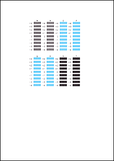 Manual alignment pattern sheet 2
