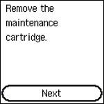Figure: GX3020 LCD, press the OK button