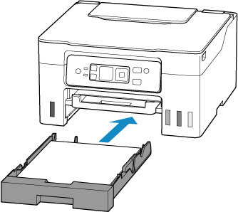 Image of direction to insert cassette