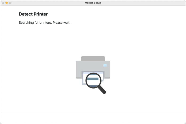 Searching for printers