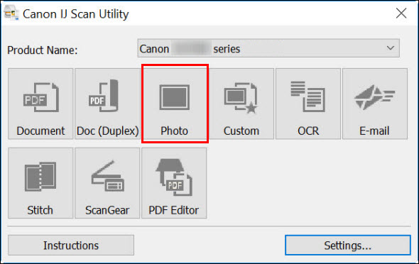 starting ij scan utility windows 10
