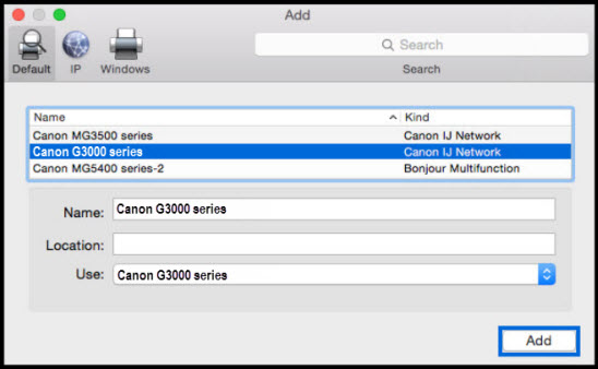 Canon Knowledge Base - Easy Wireless Set Up From a Mac ...