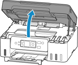 Open the printer's scanning unit / cover