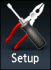 Image shows Setup icon