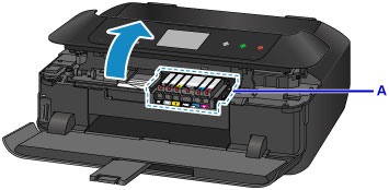 change printer cartridge canon mx340