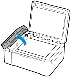 Figure: Open the document feeder cover