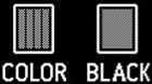 Figure: Ink levels unknown (Color and Black ink levels show as gray)