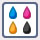 Estimated ink levels icon