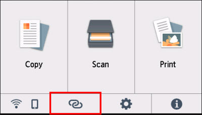Wireless connect icon.