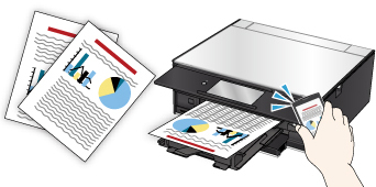 Hvordan Amerika besejret Canon Knowledge Base - How to Print by Placing a Smartphone over the TS9020  Printer