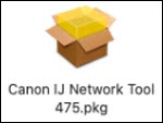 Figure: IJ Network Tool .pkg icon