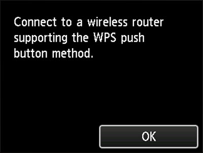 Connect to a wireless router supporting the WPS push button method.