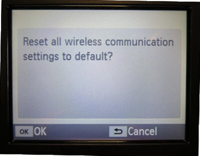 Canon Knowledge Base - Resetting the Wi-Fi Settings - CP1300