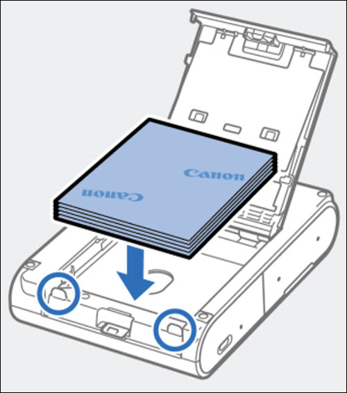 Canon Knowledge Base - Replace the Ink Cassette in the SELPHY Square QX10