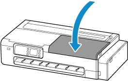 Close the access cover on the right side of the printer