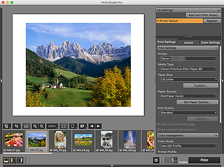 foretrække Tilstand vil beslutte Canon Knowledge Base - How to Start Print Studio Pro - Mac
