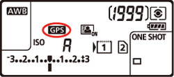 GPS signal indicator