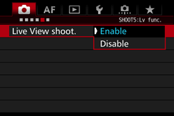 use point and shoot live mode dragonframe