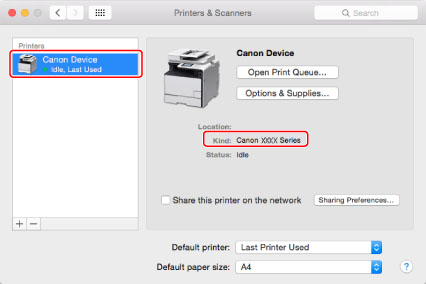 Canon Knowledge Base - Installing the Driver/Software Via a Network for Macintosh
