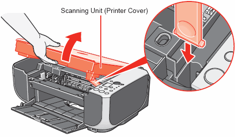 how to scan from printer to computer canon mp210