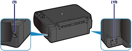 Knowledge Base - Connect the cable to the MP280