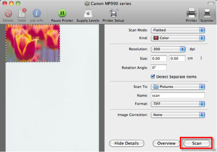 Canon Knowledge Base - Use the Image Driver for Scanners on a Mac