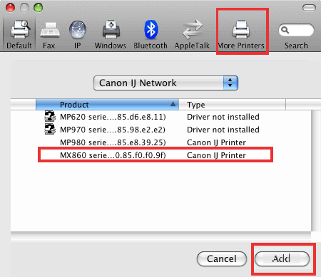 download canon mx860 printer driver for mac