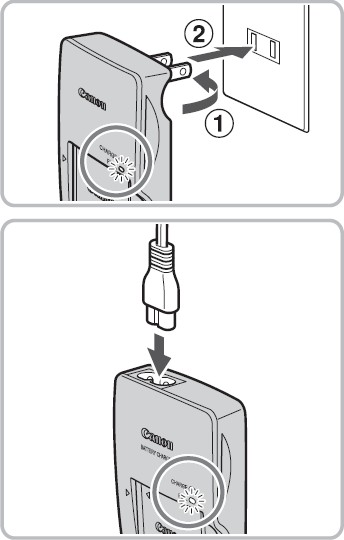 Canon Knowledge Base - Procedure for charging the battery PowerShot SD1200  IS.