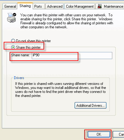 How To Share A Printer Using Windows Vista