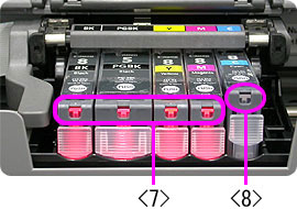 Vibrere Opdatering Skur Canon Knowledge Base - Reseating the MP800R / MP830 / MP530 print head