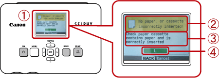 Canon Support for SELPHY CP800