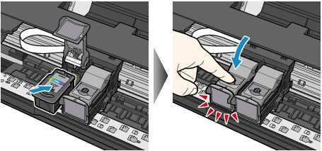 Canon Knowledge Base - Install the Ink Cartridge(s) - iP2700 / iP2702