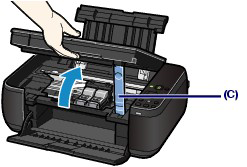 Canon Knowledge - Install an Cartridge - MP280, MP495, or MP499