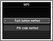 Select Push button method.