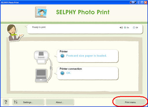 Canon Knowledge - Printing using SELPHY Print.