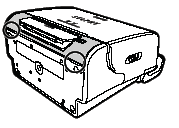 SELPHY ES1 printer back panel shown