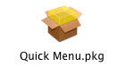 Quick Menu.pkg icon