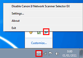 canon mf network scanner selector