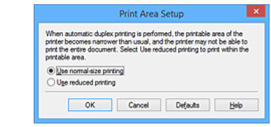 printing double sided manually on canon