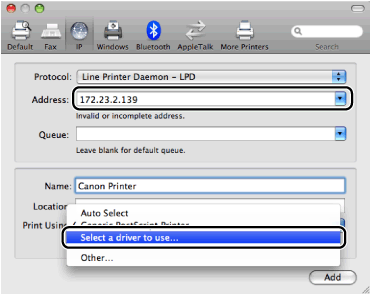 canon updates for mac lion