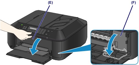 Canon Knowledge Base - Serial Number Location - MX472 / MX479 / MX532