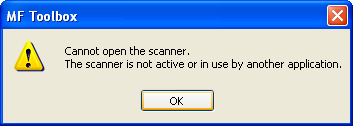 Tomhed Postnummer vil gøre Canon Knowledge Base - Scanning error "Cannot communicate with the scanner."
