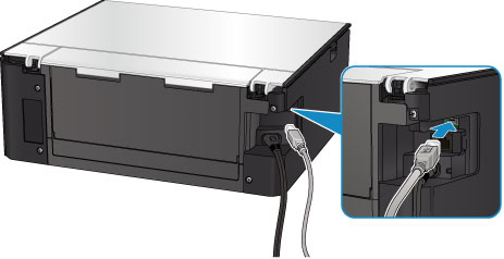 Canon : Manuels PIXMA : TS5000 series : Impossible de communiquer avec l' imprimante via USB